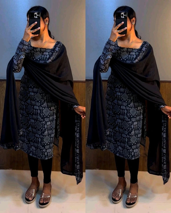Premium Chudi kurti set for her